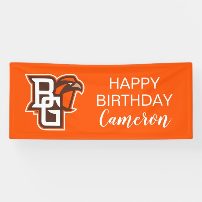 Birthday | BG Falcons Banner (Horizontal)