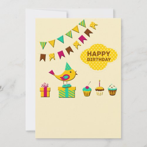 Birthday Bird Cards