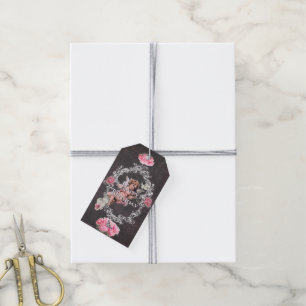 Birthday - Black Chalkboard - Gift Tag