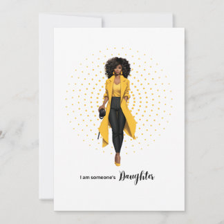 Birthday blank card any occasion card