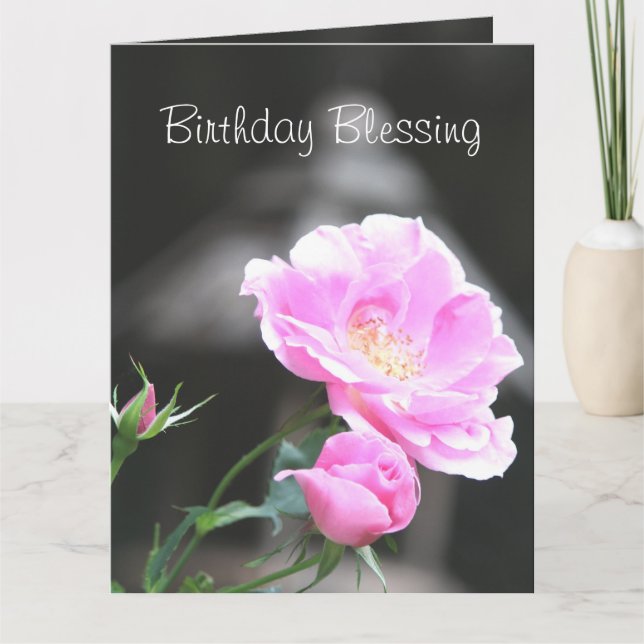 Birthday Blessing Card (Front)