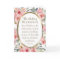 Birthday Blessings Inspirational Elegant Floral