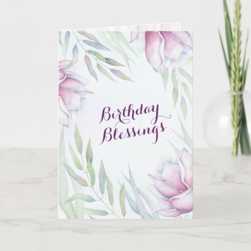 Birthday Blessings Numbers 624_26 Lords Blessing Card