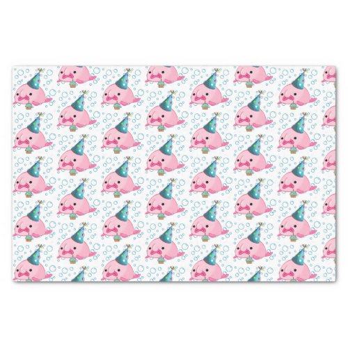 Birthday Blobfish Tissue Paper