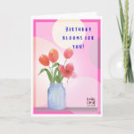 Birthday Blooms Card