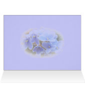 Birthday Blue African Violets Cards (Inside Horizontal (Top))