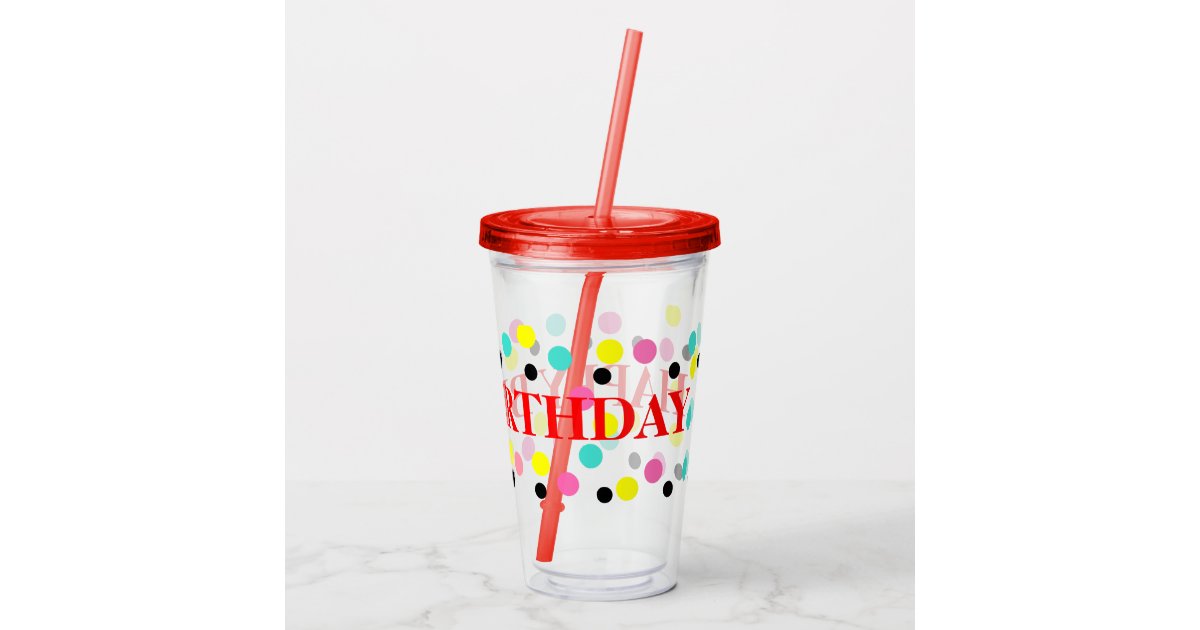 Simple Modern Kids 12 oz. Tumbler Straw: Polka Dot