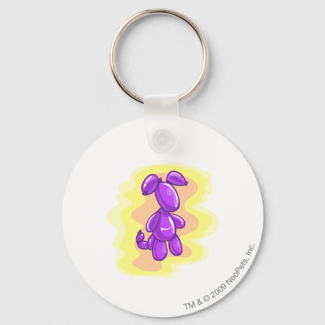 Birthday Blumaroo Keychain (Front)