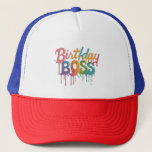 Birthday Boss Trucker Hat