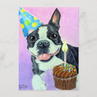 Birthday Boston Card