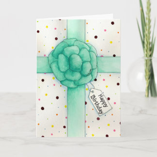 Birthday Bow Card