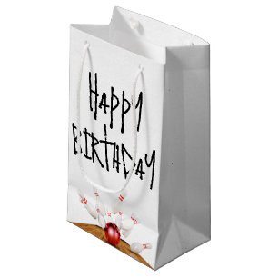 Birthday Bowling Strike Small Gift Bag