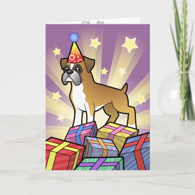 Birthday Boxer Card (Front)