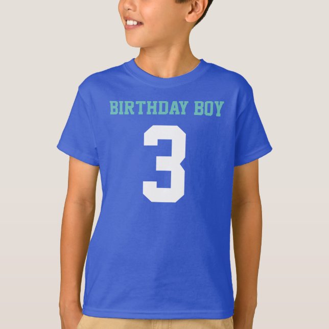 Birthday Boy 3 T-Shirt (Front)