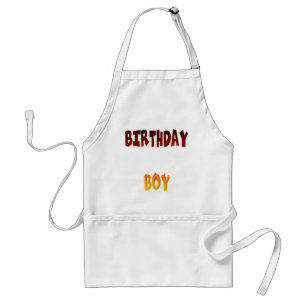 Birthday Boy Adult Apron