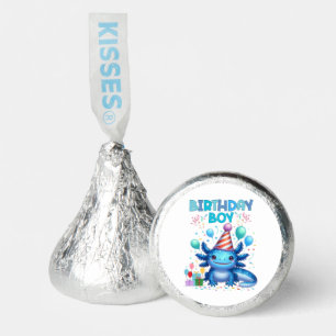 Birthday Boy Axolotl Vibes Cute Party Design Hershey®'s Kisses®