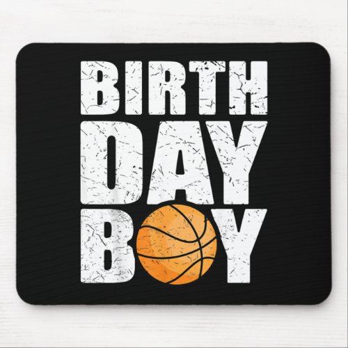 Birthday Boy Basball Theme Party Future Basball Mouse Pad