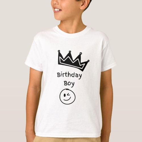 Birthday Boy Basics The Essential White T_Shirt T_Shirt