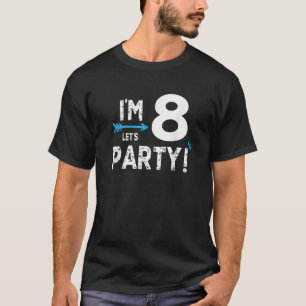 Birthday Boy Birthday Gift 8th Birthday Outfit T-Shirt