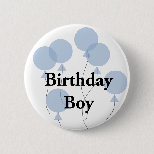 Birthday Boy Button (Front)