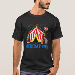 Birthday Boy Circus Ringmaster Party Birthday T-Shirt