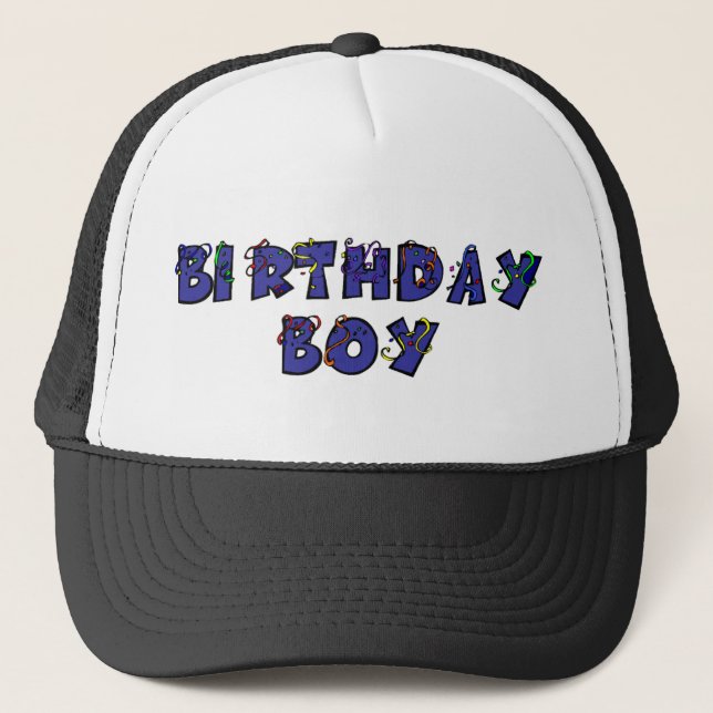Birthday Boy Hat (Front)
