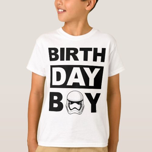 Birthday Boy  Imperial Stormtrooper _ Name  Age T_Shirt
