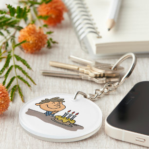 Birthday Boy Keychain