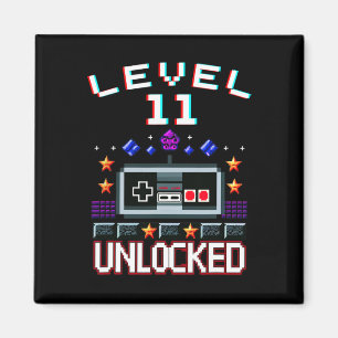 Birthday Boy Level 11 Unlocked Funny Video Game Ga Magnet
