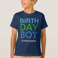 Birthday Boy | Personalized Boy's Shirt