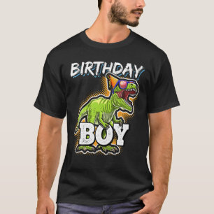 Birthday Boy T Rex Dinosaur Party Gift For Boys T-Shirt