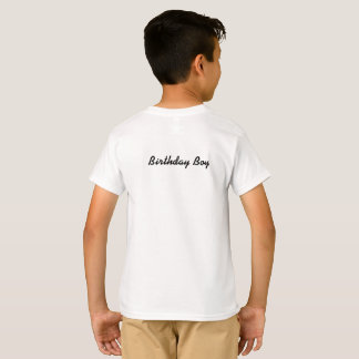 Birthday Boy T-Shirt - Cool & Colorful Design