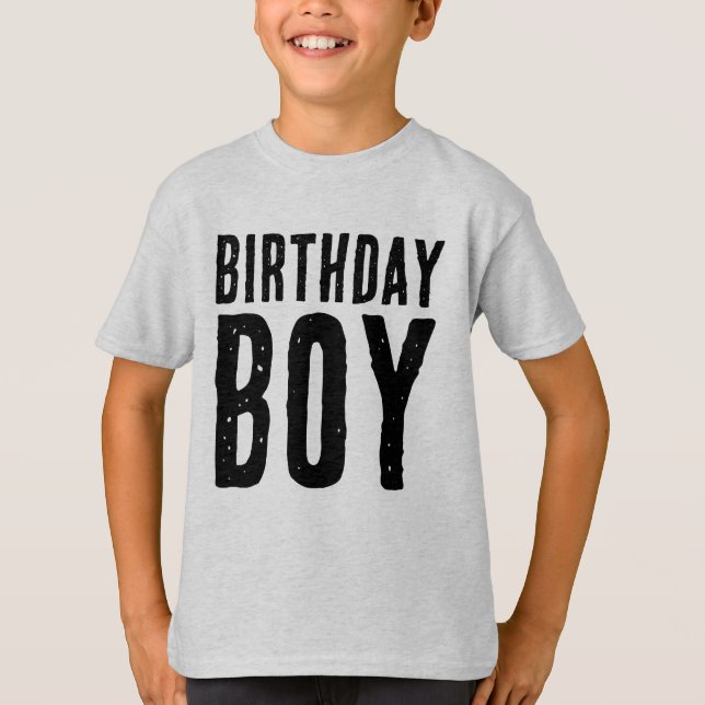 BIRTHDAY BOY T-SHIRTS (Front)