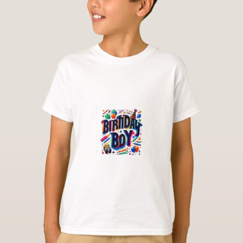 Birthday Boy Tahss Celebration T_Shirt
