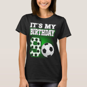 Birthday Boy Tees 9 Soccer Its My 9th Birthday Boy