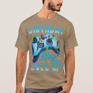 Birthday Boy Time to Level Up Video Game Birthday T-Shirt