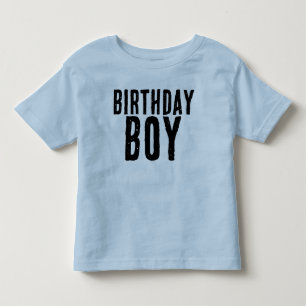 BIRTHDAY BOY TODDLER T-SHIRTS