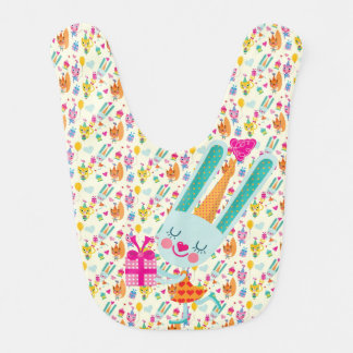 Birthday Bunny Bib