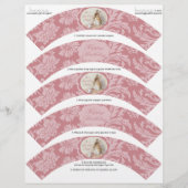 Birthday Bunny DIY Cupcake Wrappers (Front)