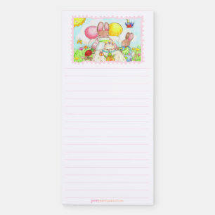 Birthday Bunny Magnetic Pad