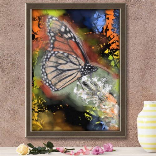 Birthday Butterfly Art Print