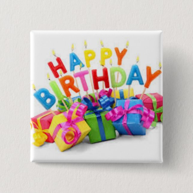 Birthday Button (Front)
