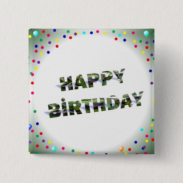 Birthday Button (Front)