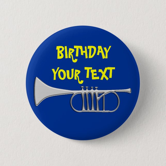 Birthday Button Customizable (Front)