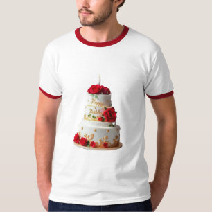 Birthday Cake Art designs T-shirts