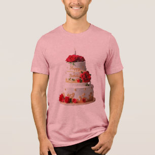 Birthday Cake Art designs T-shirts