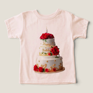 Birthday Cake Art designs T-shirts