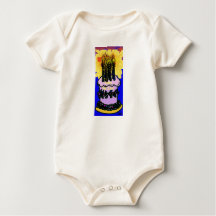 Birthday Cake baby outfit