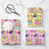 Confetti Wrapping Paper Sheets