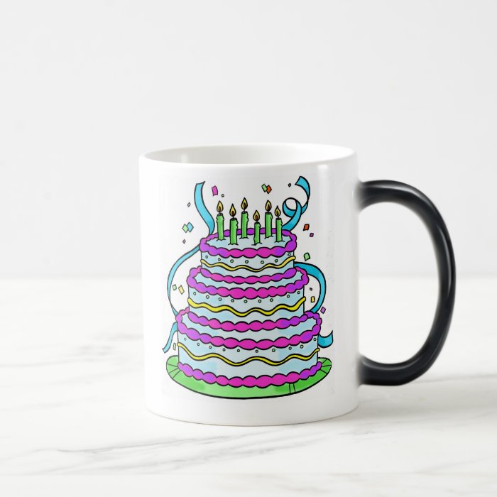 Birthday Cake Coffee Mug